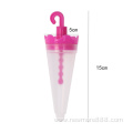 6pcs Umbrella BPA Free Plastic Popsicle Ice Mould